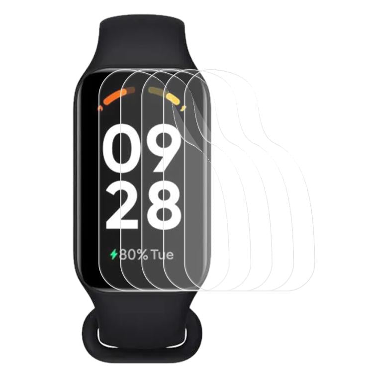 5pcs xDfind Soft Hydrogel Film Full Cover Front Protector, For Xiaomi Smart Band 10, For Xiaomi Redmi Watch 5, For Xiaomi Smart Band 9 Pro, For Xiaomi Redmi Watch 5 Lite, For Xiaomi Redmi Watch 5 Active, For Xiaomi Smart Band 9 NFC                     ...
