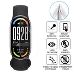 5pcs xDfind Soft Hydrogel Film Full Cover Front Protector, For Xiaomi Smart Band 10, For Xiaomi Redmi Watch 5, For Xiaomi Smart Band 9 Pro, For Xiaomi Redmi Watch 5 Lite, For Xiaomi Redmi Watch 5 Active, For Xiaomi Smart Band 9 NFC                     ...