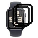 2 chiếc miếng dán màn hình mềm chất liệu composite 3D cong xDfind, dành cho Apple Watch Series 6&SE&5&4 44mm, dành cho Apple Watch Series 6&SE&5&4 40mm, dành cho Apple Watch Series 11 / 10 46mm, dành cho Apple Watch Ultra 3 / 2 / 1 49mm