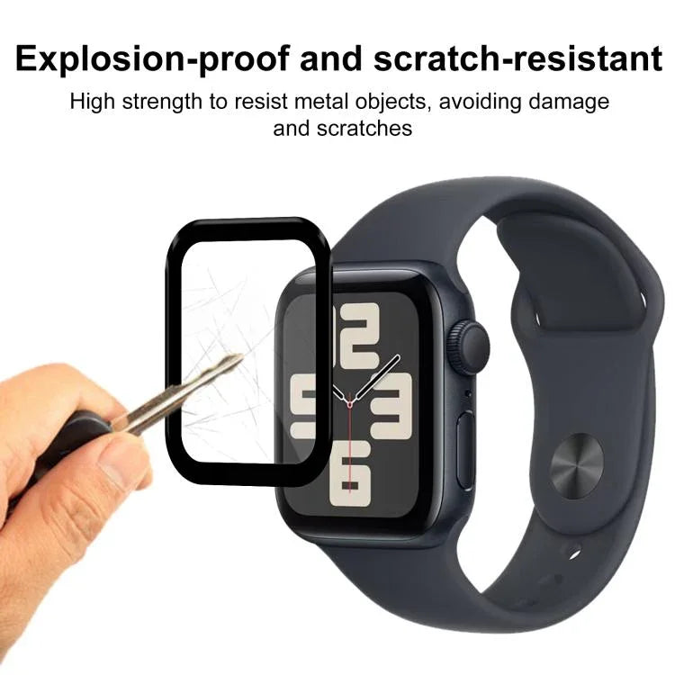 2 chiếc miếng dán màn hình mềm chất liệu composite 3D cong xDfind, dành cho Apple Watch Series 6&SE&5&4 44mm, dành cho Apple Watch Series 6&SE&5&4 40mm, dành cho Apple Watch Series 11 / 10 46mm, dành cho Apple Watch Ultra 3 / 2 / 1 49mm