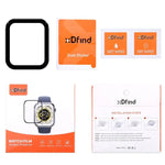 2 chiếc miếng dán màn hình mềm chất liệu composite 3D cong xDfind, dành cho Apple Watch Series 6&SE&5&4 44mm, dành cho Apple Watch Series 6&SE&5&4 40mm, dành cho Apple Watch Series 11 / 10 46mm, dành cho Apple Watch Ultra 3 / 2 / 1 49mm