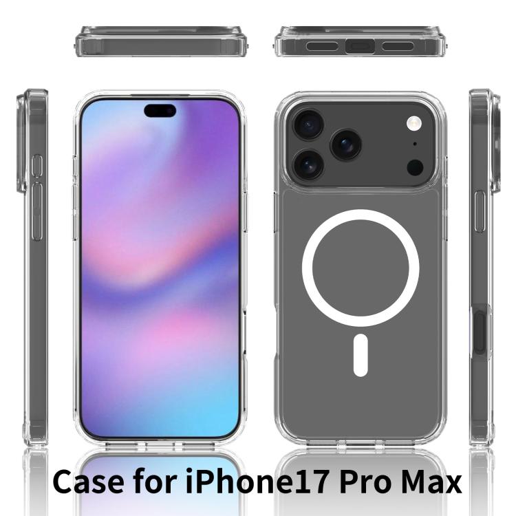 Ốp lưng điện thoại chống trầy PC kết hợp TPU Magsafe, dành cho iPhone 17 Pro Max, dành cho iPhone 17 Pro, dành cho iPhone 17, dành cho iPhone Air