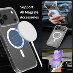 Ốp lưng điện thoại chống trầy PC kết hợp TPU Magsafe, dành cho iPhone 17 Pro Max, dành cho iPhone 17 Pro, dành cho iPhone 17, dành cho iPhone Air
