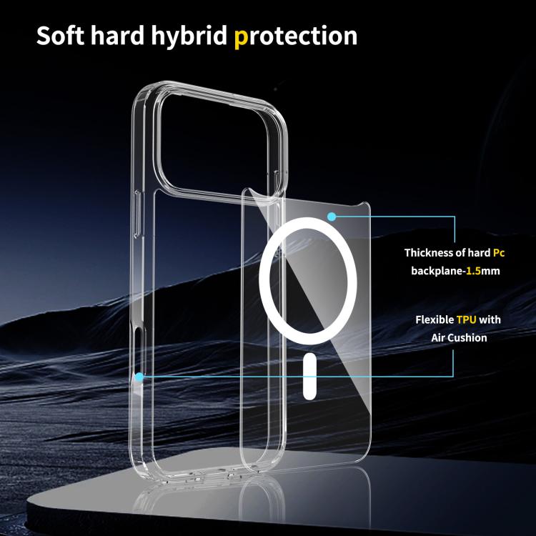 Ốp lưng điện thoại chống trầy PC kết hợp TPU Magsafe, dành cho iPhone 17 Pro Max, dành cho iPhone 17 Pro, dành cho iPhone 17, dành cho iPhone Air