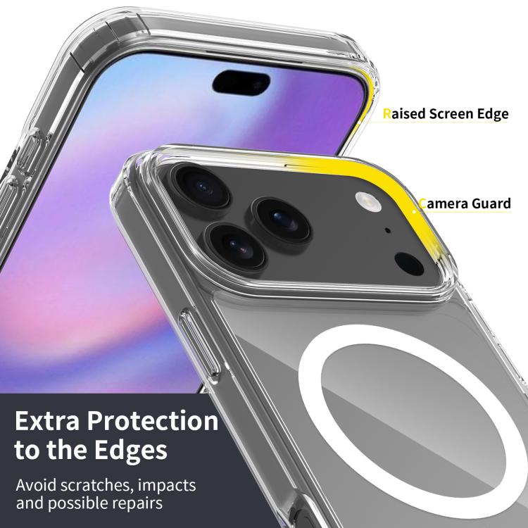 Ốp lưng điện thoại chống trầy PC kết hợp TPU Magsafe, dành cho iPhone 17 Pro Max, dành cho iPhone 17 Pro, dành cho iPhone 17, dành cho iPhone Air