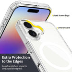 Ốp lưng điện thoại chống trầy PC kết hợp TPU Magsafe, dành cho iPhone 17 Pro Max, dành cho iPhone 17 Pro, dành cho iPhone 17, dành cho iPhone Air