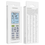 Điều khiển từ xa điều hòa không khí đa năng CHUNGHOP K-3302E với đèn pin và đèn nền LCD, K-3302E