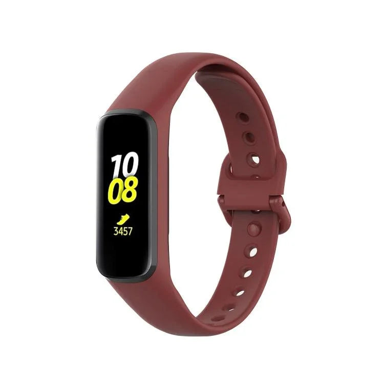 Dây đồng hồ silicone màu trơn xDfind, Dành cho Samsung Galaxy Fit2 R220