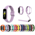 Dây đồng hồ silicone màu trơn xDfind, Dành cho Samsung Galaxy Fit2 R220
