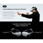 BOBOVR E3 Pro For Meta Quest 3S / 3 VR Head Strap with B100 Battery Cell, E3 Pro