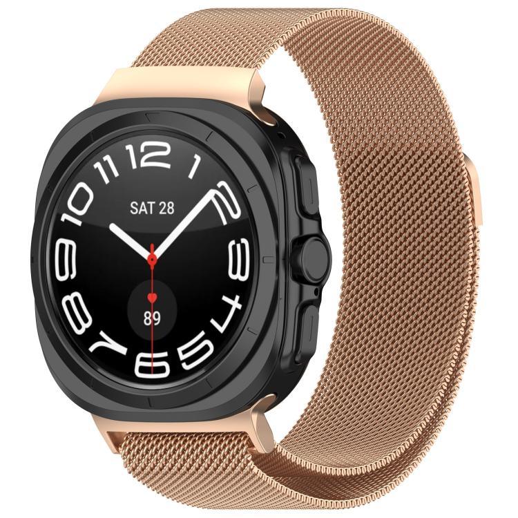 Dây đồng hồ thép không gỉ từ tính Milan xDfind, Dành cho Samsung Galaxy Watch Ultra 47mm / Ultra 2025
