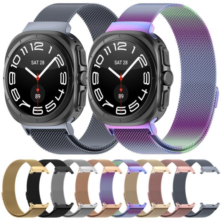 Dây đồng hồ thép không gỉ từ tính Milan xDfind, Dành cho Samsung Galaxy Watch Ultra 47mm / Ultra 2025