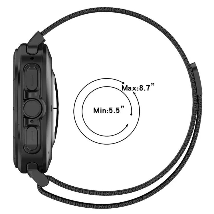 Dây đồng hồ thép không gỉ từ tính Milan xDfind, Dành cho Samsung Galaxy Watch Ultra 47mm / Ultra 2025