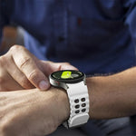 Dây đồng hồ silicone hai màu lỗ đôi Ocean, Dành cho Samsung Galaxy Watch 7 40 / 44mm