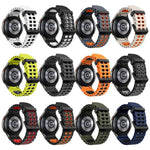 Dây đồng hồ silicone hai màu lỗ đôi Ocean, Dành cho Samsung Galaxy Watch 7 40 / 44mm