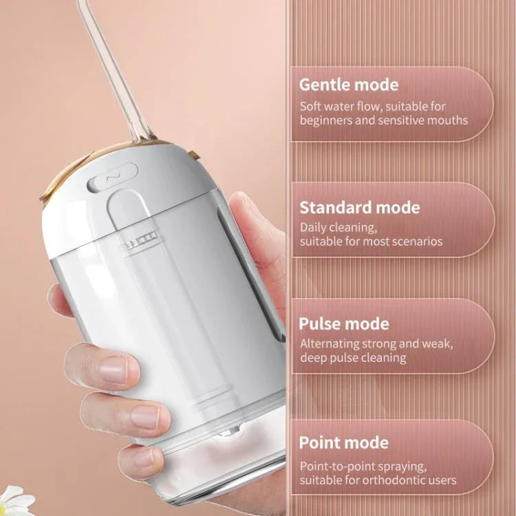 Máy tăm nước thông minh FY-B302, có thể thu gọn, bình chứa nước 200ml, FY-B302