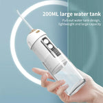 Máy tăm nước thông minh FY-B302, có thể thu gọn, bình chứa nước 200ml, FY-B302
