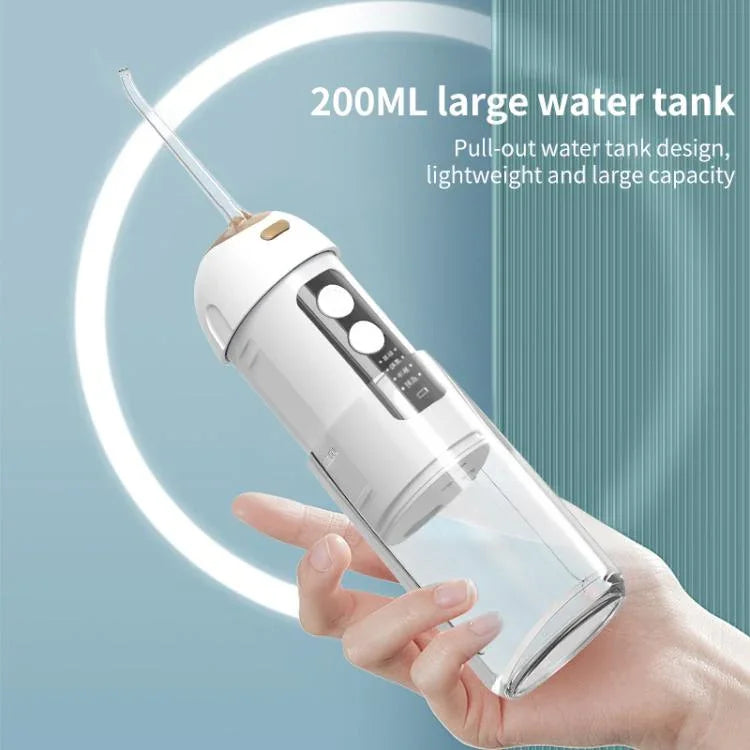Máy tăm nước thông minh FY-B302, có thể thu gọn, bình chứa nước 200ml, FY-B302