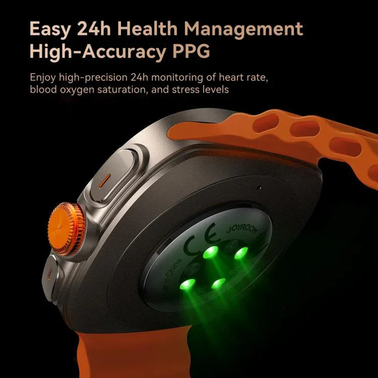 Đồng hồ thông minh JOYROOM Venture Series JR-FV2, Hỗ trợ gọi Bluetooth / Giấc ngủ / Oxy trong máu / Nhịp tim / Huyết áp