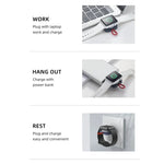 Sạc không dây từ tính di động ROCK W26 cho Apple Watch giao diện Type-C, W26 giao diện Type-C