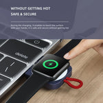 Sạc không dây từ tính di động ROCK W26 cho Apple Watch giao diện Type-C, W26 giao diện Type-C