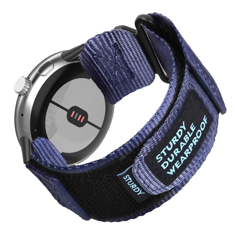 Dây đeo đồng hồ khóa móc và vòng nylon tháo nhanh xDfind, dành cho Google Pixel Watch 4 / 3 45mm, dành cho Google Pixel Watch 4 / 3 / 2 / 1 41mm