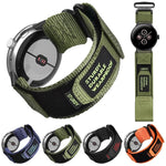 Dây đeo đồng hồ khóa móc và vòng nylon tháo nhanh xDfind, dành cho Google Pixel Watch 4 / 3 45mm, dành cho Google Pixel Watch 4 / 3 / 2 / 1 41mm