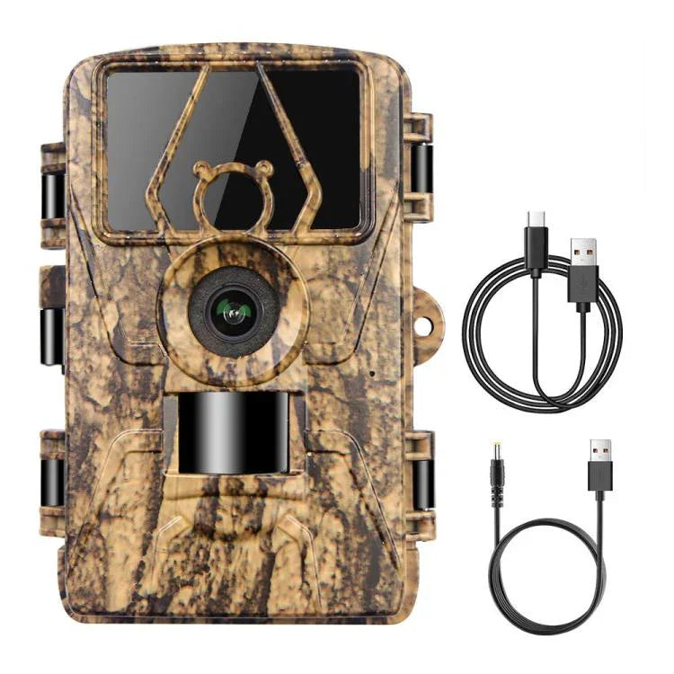 Camera săn bắn hồng ngoại phát hiện chuyển động nhìn ban đêm HD 8K phiên bản US 4G PR801G