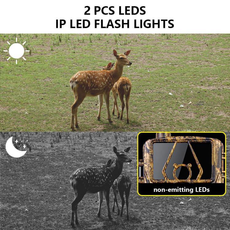 Camera săn bắn hồng ngoại phát hiện chuyển động nhìn ban đêm HD 8K phiên bản EU 4G PR801G phiên bản EU