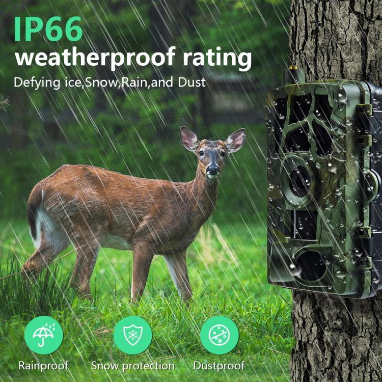 Camera săn bắn hồng ngoại nhìn ban đêm HD 1080P phiên bản EU 4G PR804G