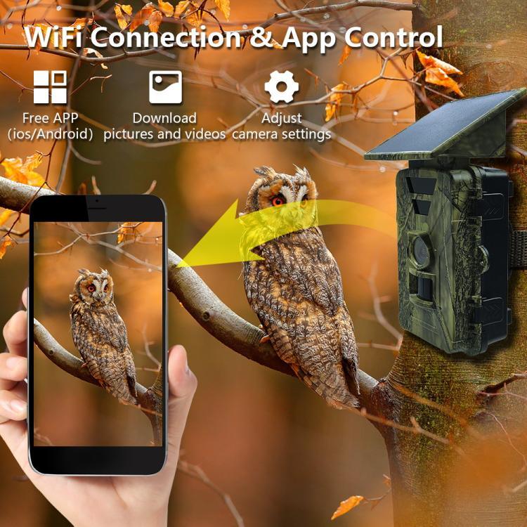 Camera săn bắn hồng ngoại nhìn ban đêm HD 8K phiên bản Wifi PR903W