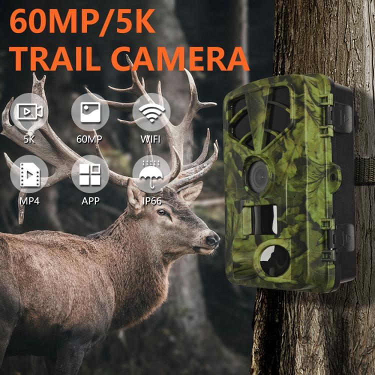 PR906W Phiên bản WiFi Camera săn bắn hồng ngoại nhìn ban đêm HD 5K, PR906W