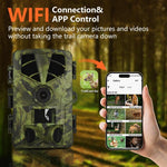 PR906W Phiên bản WiFi Camera săn bắn hồng ngoại nhìn ban đêm HD 5K, PR906W