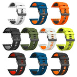 Dây đeo đồng hồ silicone hai màu họa tiết kim cương, dành cho Apple Watch 46mm / 49mm / 45mm / 44mm