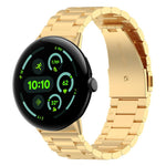 Dây đeo đồng hồ kim loại ba hạt tháo nhanh xDfind, dành cho Google Pixel Watch 4 / 3 45mm, dành cho Google Pixel Watch 4 / 3 / 2 / 1 41mm
