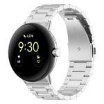 Dây đeo đồng hồ kim loại ba hạt tháo nhanh xDfind, dành cho Google Pixel Watch 4 / 3 45mm, dành cho Google Pixel Watch 4 / 3 / 2 / 1 41mm