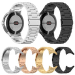Dây đeo đồng hồ kim loại ba hạt tháo nhanh xDfind, dành cho Google Pixel Watch 4 / 3 45mm, dành cho Google Pixel Watch 4 / 3 / 2 / 1 41mm