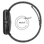 Dây đeo đồng hồ kim loại ba hạt tháo nhanh xDfind, dành cho Google Pixel Watch 4 / 3 45mm, dành cho Google Pixel Watch 4 / 3 / 2 / 1 41mm
