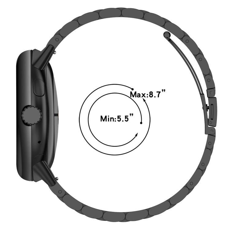 Dây đeo đồng hồ kim loại ba hạt tháo nhanh xDfind, dành cho Google Pixel Watch 4 / 3 45mm, dành cho Google Pixel Watch 4 / 3 / 2 / 1 41mm