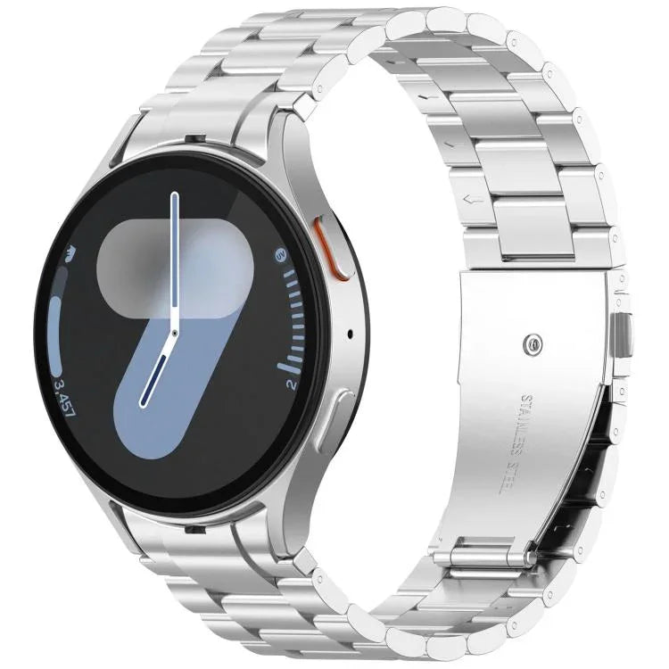 Dây đồng hồ kim loại ba hạt xDfind, Dành cho Samsung Galaxy Watch Ultra 47mm, Dành cho Samsung Galaxy Watch 7 / FE / 6 / 5 / 4, Dành cho Samsung Galaxy Fit3