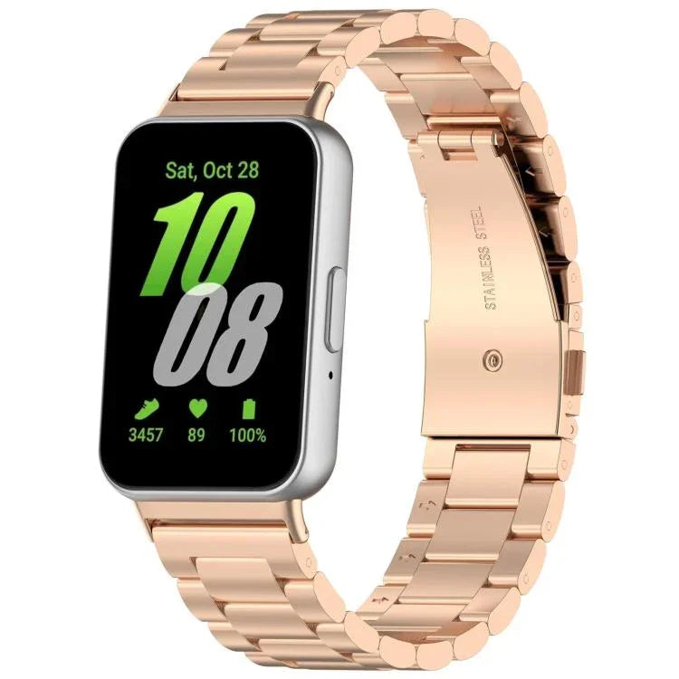 Dây đồng hồ kim loại ba hạt xDfind, Dành cho Samsung Galaxy Watch Ultra 47mm, Dành cho Samsung Galaxy Watch 7 / FE / 6 / 5 / 4, Dành cho Samsung Galaxy Fit3