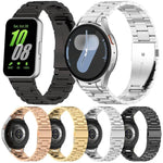 Dây đồng hồ kim loại ba hạt xDfind, Dành cho Samsung Galaxy Watch Ultra 47mm, Dành cho Samsung Galaxy Watch 7 / FE / 6 / 5 / 4, Dành cho Samsung Galaxy Fit3