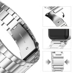 Dây đồng hồ kim loại ba hạt xDfind, Dành cho Samsung Galaxy Watch Ultra 47mm, Dành cho Samsung Galaxy Watch 7 / FE / 6 / 5 / 4, Dành cho Samsung Galaxy Fit3