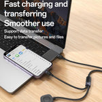 Cáp sạc 2 trong 1 Yesido CA136L 27W USB-C / Type-C sang 8 Pin & iWatch, CA136L