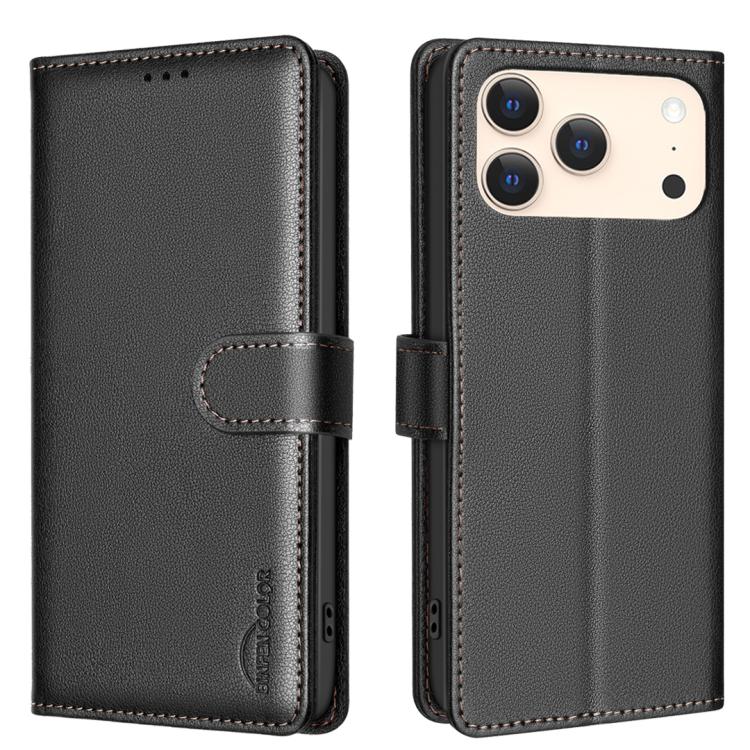 Ốp lưng điện thoại da chống trộm RFID họa tiết vân vải Litchi, dành cho iPhone 17 Pro Max, dành cho iPhone 17 Pro, dành cho iPhone 17, dành cho iPhone Air