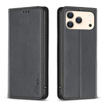 Magnetic Leather Phone Case, For iPhone 17 Pro Max