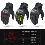 Găng Tay Xe Máy SOMAN MG21 Da Cừu Sợi Carbon Găng Tay Chống Trượt Đi Đường Trường, M, L, XL, XXL
