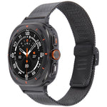 Dây đồng hồ kim loại Milanese khóa cài xDfind, Dành cho Samsung Galaxy Watch Ultra 47mm / Ultra 2025, Dành cho Samsung Galaxy Watch 7 / FE / 6 / 5 / 4, Dành cho Samsung Galaxy Fit3
