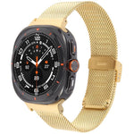 Dây đồng hồ kim loại Milanese khóa cài xDfind, Dành cho Samsung Galaxy Watch Ultra 47mm / Ultra 2025, Dành cho Samsung Galaxy Watch 7 / FE / 6 / 5 / 4, Dành cho Samsung Galaxy Fit3