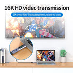 Bộ chuyển đổi hút nam châm kỹ thuật số PD240W 80Gbps 60K Type-C đực sang cái, đầu thẳng, đầu gập